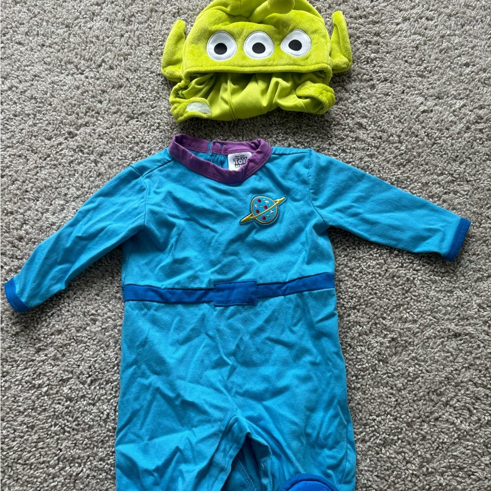 Disney Toy Story Halloween Costume - Alien 0-6 Months